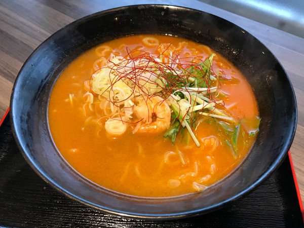「海老味噌中華そば　590円」@葵 勾当台公園店の写真