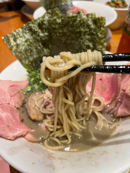 「濃厚牡蠣煮干具だくさん特製」@麺屋 まほろ芭の写真