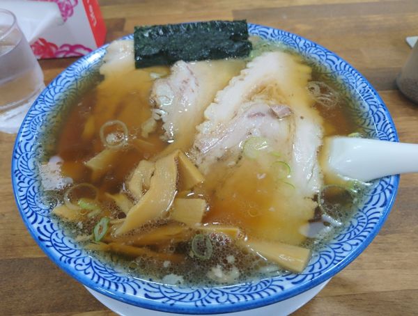 「チャーシューメン」@青竹手打ラーメン ほそやの写真