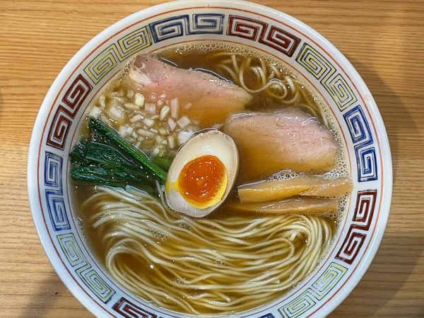 「中華そば　800円」@ほっこり中華そば もつけの写真