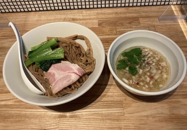 「限定・山椒鯛つけそば」@らーめん 改の写真