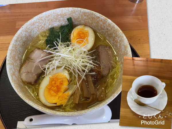「味玉らーめん 塩」@和風ラーメン 味のほうさくの写真