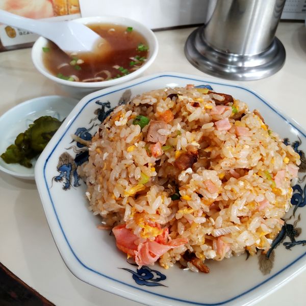 「カニチャーハン（￥750）」@らーめん亭 ウルフ 六郷一号店の写真