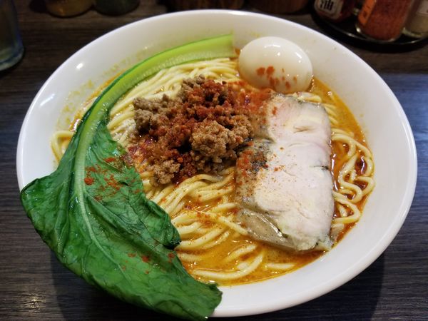 「鶏坦々＋味玉」@浮浪雲の写真