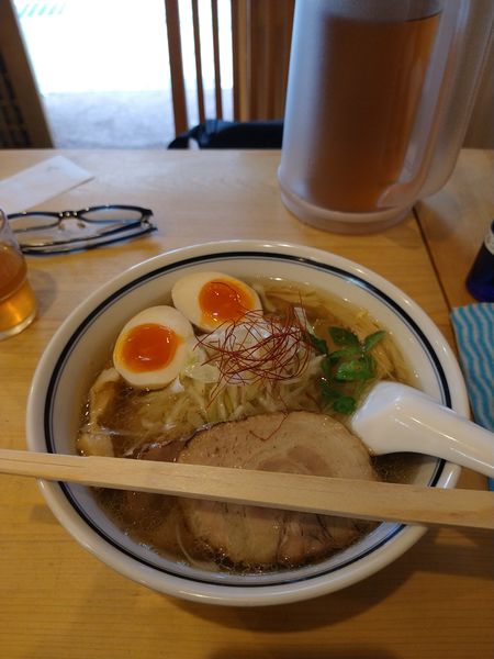 「くろおびラーメン　塩　1100円」@利尻昆布ラーメン くろおびの写真