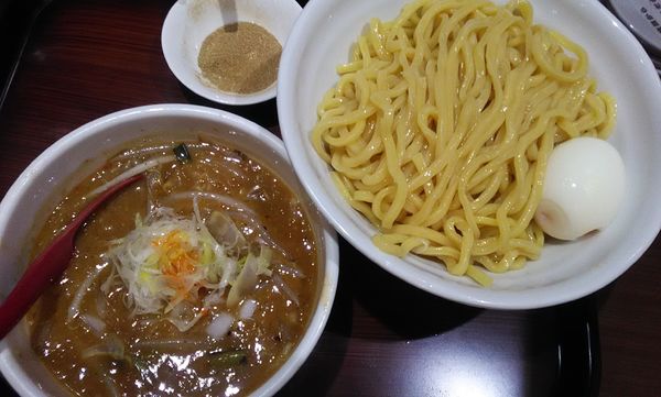 「味噌つけ麺　大盛　+　山椒」@らーめん 蓮の写真