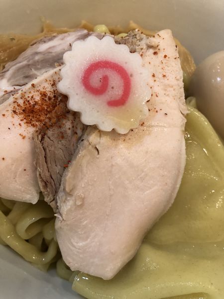 「特製煮干しつけそば」@中華そば ムタヒロ 拝島駅店の写真