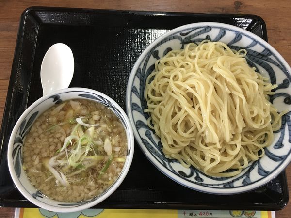 「肉つけ麺：大盛り(690¥)」@北海道らぁめん伝丸 6号ひたちなか田彦店の写真