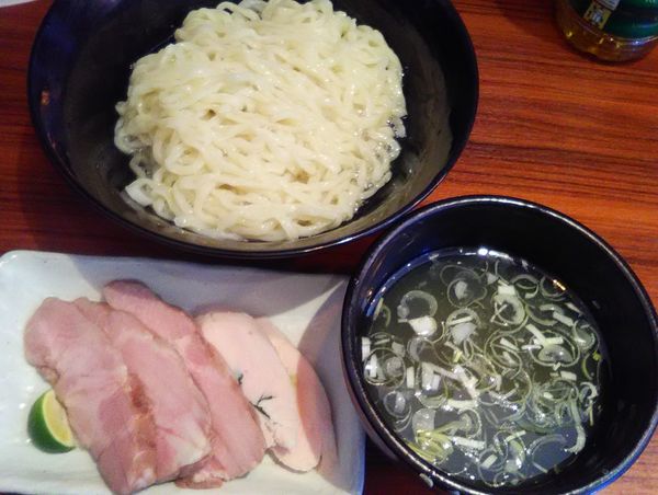 「塩つけ麺　+　チャーシュー」@紬生の写真