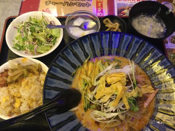 「【夏季限定】冷やしタンタン冷麺セット（¥750）」@四川厨房 隨苑の写真