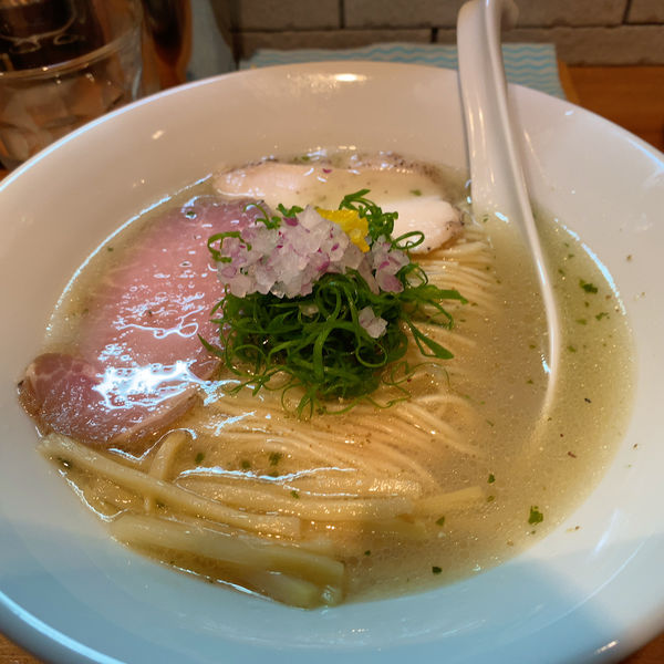 「塩そば+炊き込みご飯」@麺処 源玄の写真