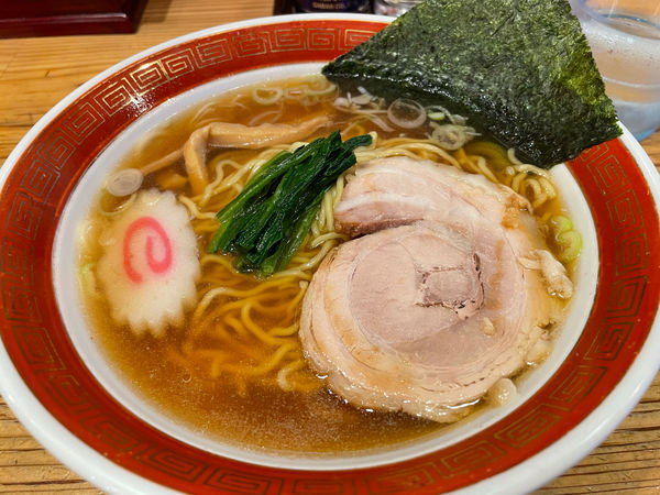 「浜田屋中華そば620円」@中華そば 浜田屋 県庁店の写真