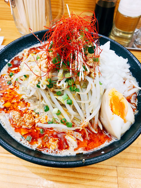 「冷やし坦々麺　玉ねぎトッピング」@宮二郎の写真