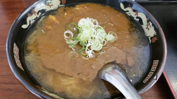 「カレーラーメン」@龍門穂高の写真