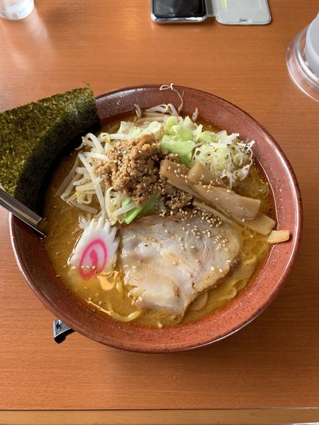 「味噌ラーメン」@京屋台 中華そば 古都ら いわき小名浜店の写真