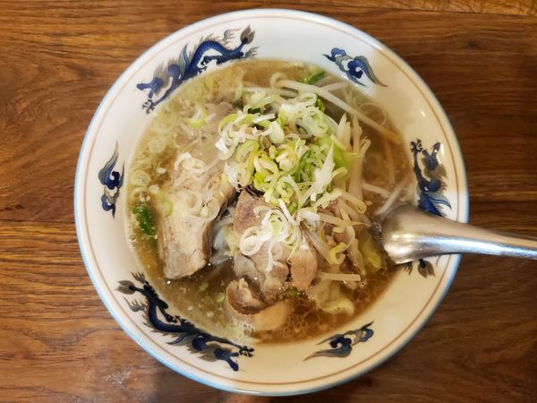 「限定ポークヌードル」@松波ラーメン店の写真