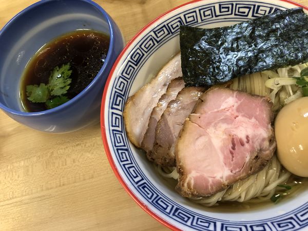 「特製昆布水つけ麺(醤油)」@麺処 有彩の写真