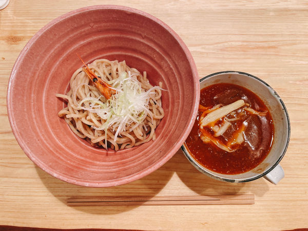 「えびつけ麺」@つけめん 越木岩 大阪店の写真