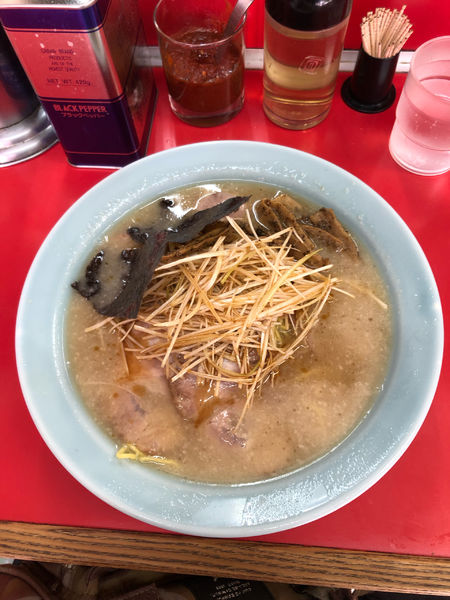 「ネギチャーシューメン　1000円」@GOOD MORNING ラーメンショップの写真