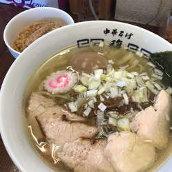 中華そば・TP味玉（サービス肉めし）