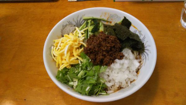 「（昼限定）台湾冷やし中華　中盛」@らーめん逆流の写真