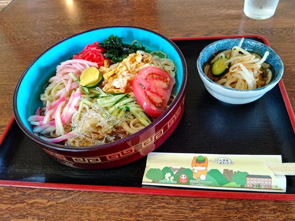 「冷し中華(並盛)750円」@ニュー飯店の写真