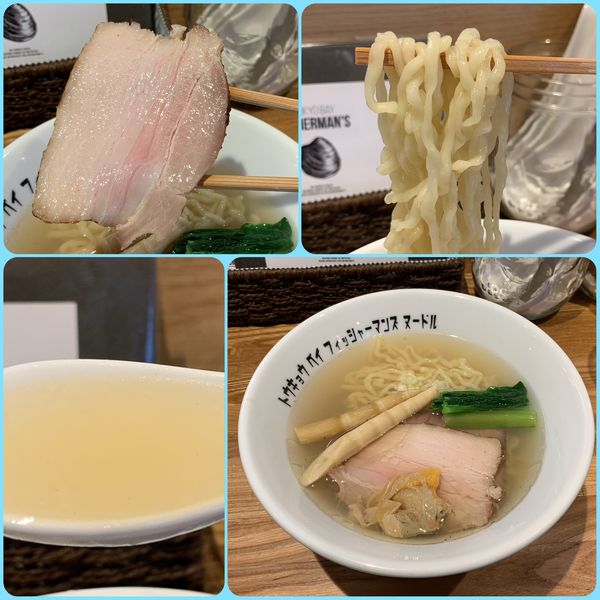「潮らぁ麺¥850」@Tokyo Bay Fisherman’s Noodle 茅ヶ崎店の写真