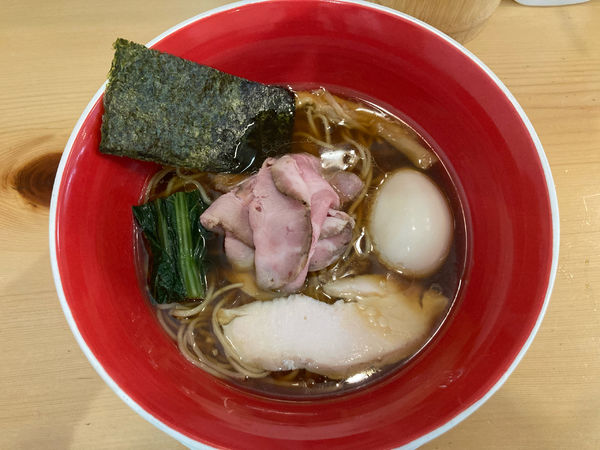 「味玉鶏そば」@麺屋BISQの写真