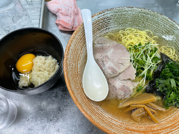 「ゆりかご帆立の塩ラーメン」@覆麺 智の写真