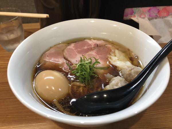 「地鶏特製醤油らぁ麺」@麺FACTORY JAWS 2ndの写真