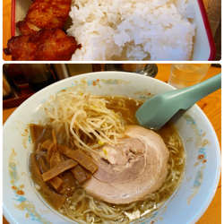 Aセット（ラーメン&唐揚げ弁当）¥820