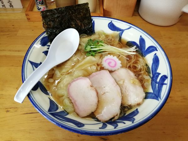 「ワンタン麺」@中華そば屋 佐藤の写真