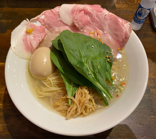 「特製ゆず塩そば🍜🥢」@拉麺 はま家 六本木店の写真