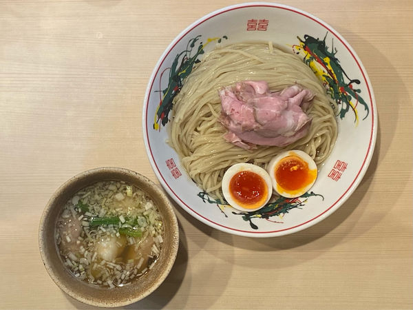 「全部入りあっさりつけめん」@つけめん金龍の写真