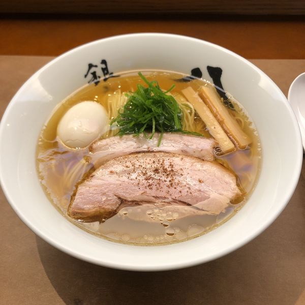 「特製中華そば」@中華そば 銀座 八五の写真