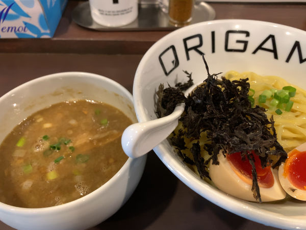 「コッテリ煮干つけ麺」@麺屋 ORIGAMIの写真