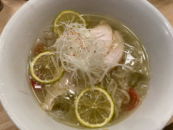 「【6月限定】青唐辛子の冷やしそば¥900」@鶏そばムタヒロの写真