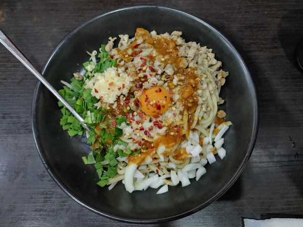 「油そば」@ラーメン屋 ばーばら 幸田店の写真