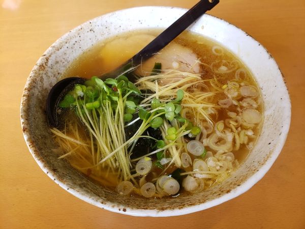 「生姜らーめん」@らーめん ペコペコの写真