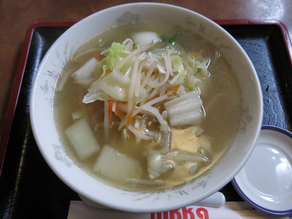 「タンメン：600円」@中華料理 日華の写真