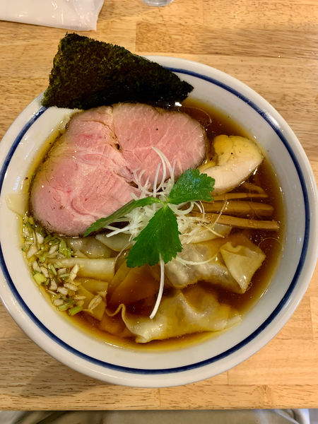 「ワンタン中華そば(醤油)」@手打式超多加水麺 ののくらの写真