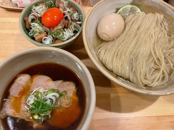 「味玉つけ麺」@迂直の写真