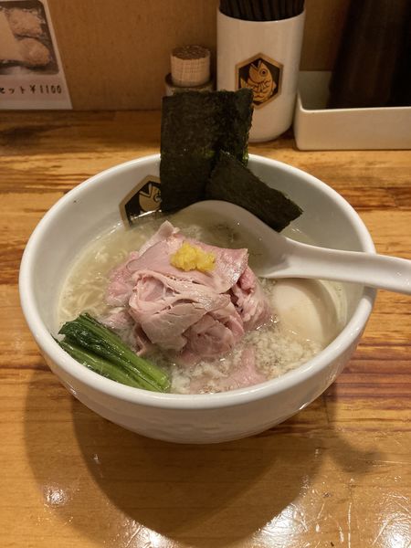 「特製真鯛らーめん」@真鯛らーめん 麺魚の写真