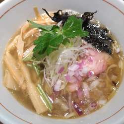 豊深煮干しそば塩800手揉み麺