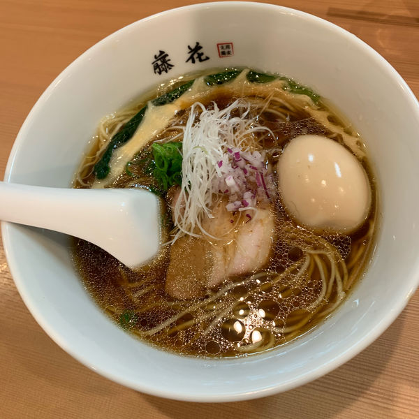 「醤油ラーメン」@支那蕎麦屋 藤花の写真