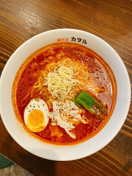 「トマトラーメン」@鶏そば カヲルの写真