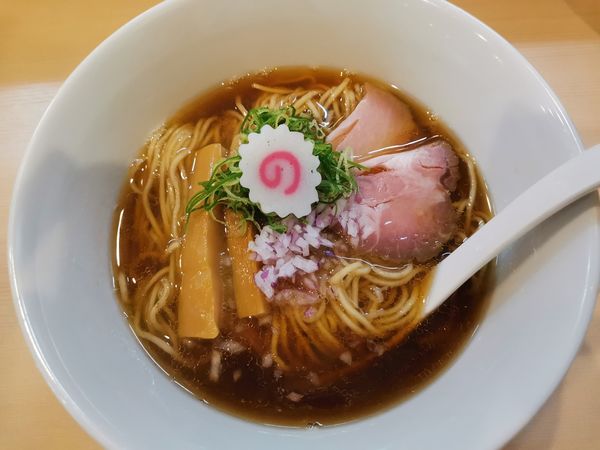「鯵煮干しそば」@らぁ麺 六花の写真