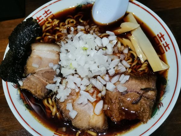 「元祖竹岡式ラーメン」@元祖竹岡式ラーメン 竹福の写真