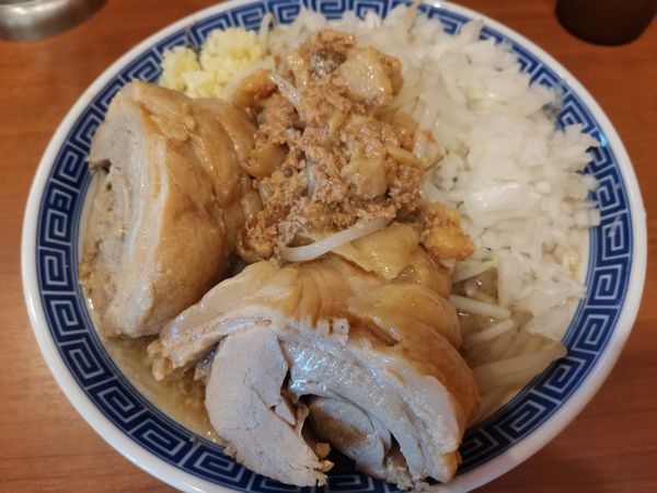 「ラーメン並＋豚1枚」@びんびん豚 坂戸店の写真