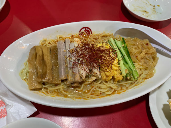 「冷やし坦々麺」@珍來 取手店の写真